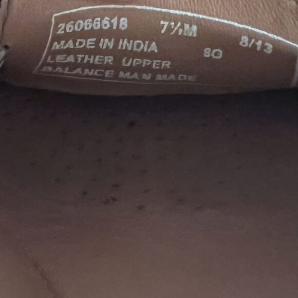 Clarks Dunbar Grandby Black Patent Leather Driving Loafers Size 7.5 - Picture 8 of 9